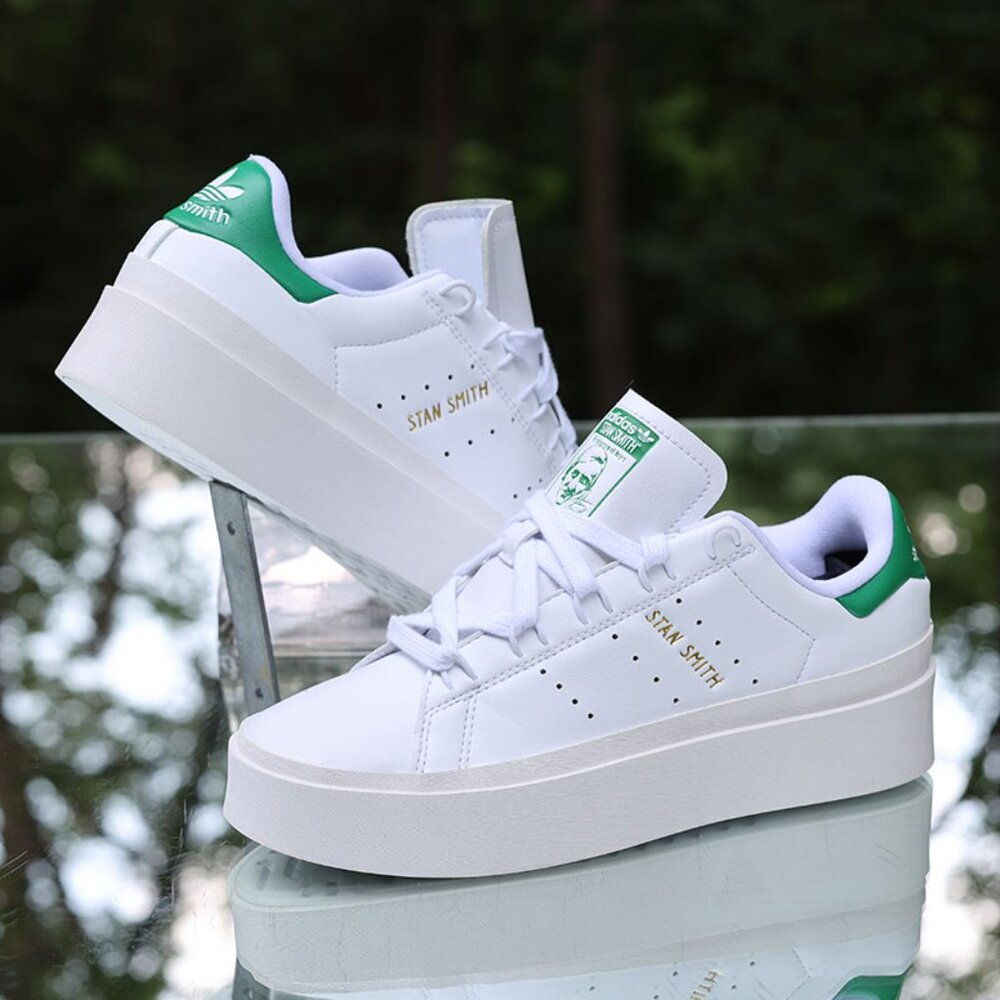 Adidas Stan Smith Bonega White Green - Picture 2 of 13